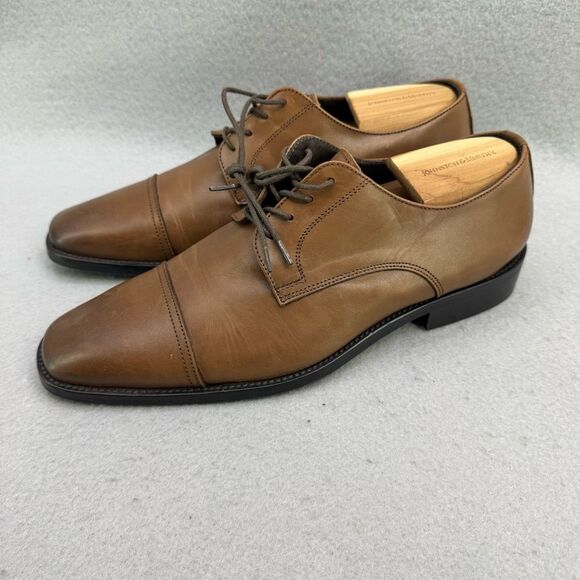 To Boot New York Picard Burnished Tan Cap Toe Burnished Tan Size 9 - Picture 11 of 16